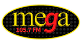 Mega 105.7 FM logo