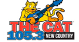 105.3 The Cat logo