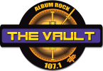 107.1 The Vault logo
