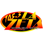 La Zeta 105.3 logo