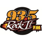 93.5 Rock It FM logo