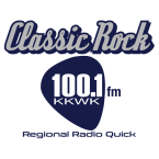 Classic Rock 100.1 FM logo