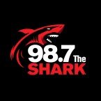 98.7 The Shark logo