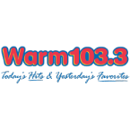 Warm 103.3 logo