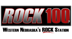 Rock 100.7 logo