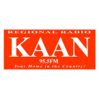 95.5 Regional Radio KAAN logo