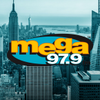 La Mega 97.9 logo