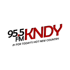 Today's Hot New Country FM 95.5 KNDY logo