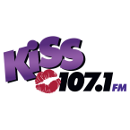 Kiss 107.1 logo