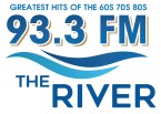 93.3 The River logo