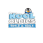 Kool Oldies 104.3 & 105.1 logo