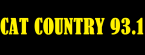 Cat Country 93.1 logo