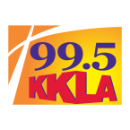 Ninety/Nine Point Five K. K. L. A. logo