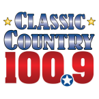 Classic Country 100.9 logo
