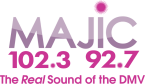 Majic 102.3/92.7 logo