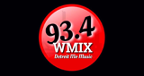 93.4 WMIX Detroit Mo Music logo