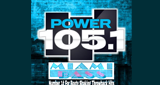Power 105.1 Miami Bass logo