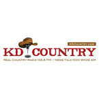 105.5 KD Country logo