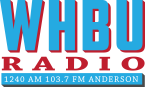 103.7 & 1240AM WHBU logo