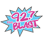 92.7 The Blast logo