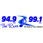 94.9 & 99.1 The River logo