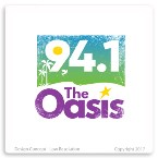 94.1 THE OASIS logo