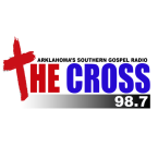 The Cross 98.7 KFSW logo
