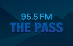 95.5 THE PASS logo