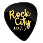 107.7 Rock City logo