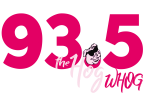 93/5 WHOG The Hog logo