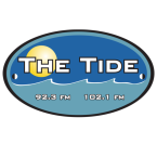 102.1 The Tide WXTG logo