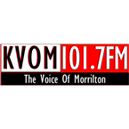 KVOM/FM logo