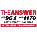 The Answer San Diego FM 96.1 AM 1170 logo