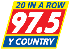 97.5 Y Country logo
