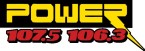 Power 107.5/106.3 logo
