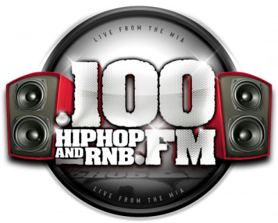 100 Hip Hop and RNB FM logo