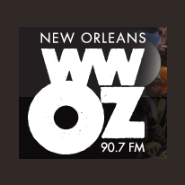 WWOZ New Orleans 90.7 FM logo