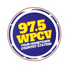 WPCV 97.5 Country logo