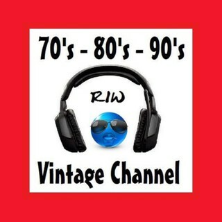 70s 80s 90s RIW VINTAGE CHANNEL logo