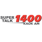 Super Talk 1400 KAOK AM logo