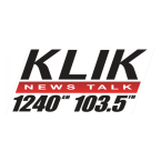 News Talk 1240 KLIK logo