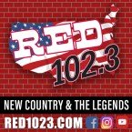 WCAT/FM Red 102.3 logo