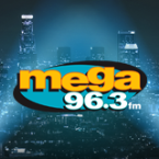La Mega 96.3 logo