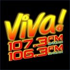 Viva! Radio 107.3FM 106.3FM logo