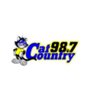Cat Country 98.7 logo