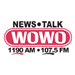 WOWO News/Talk 1190 AM & 92.3 FM logo
