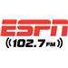 102.7 The Fan logo