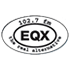 EQX 102.7 logo