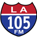 LA 105 logo