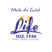 102.1 FM Life Radio logo